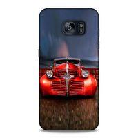 Lopard Samsung Galaxy S7 Edge Uyumlu Kılıf PickUpX (43) Thin Fit Kılıf Kırmızı Ateşli