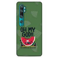 Frutix Karpuz 02 Xiaomi Mi Note 10 Pro Kılıf Desenli Silikon