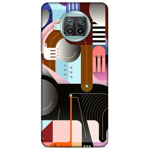 Lopard Xiaomi Mi 10T Lite 5G Uyumlu Kılıf Soyut Sanat (18) Desenli Telefon Kılıfları