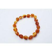 Amber Ateşi Doğal Kesim Damla Kehribar Yetişkin Bileklik
