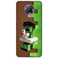 Lopard Xiaomi Poco F2 Pro Uyumlu Kılıf PiXel (35) Fit Design Kılıf Creeper