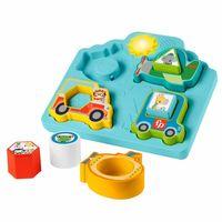 Fisher Price Fisher Price Sesli ve Işıklı Arabalar Puzzle HRP31