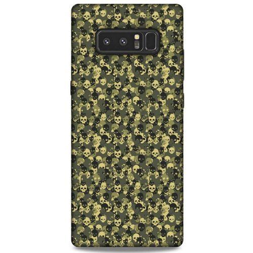 Kamuflaj 78 Samsung Galaxy Note 8 Kılıf Silikon Kapak
