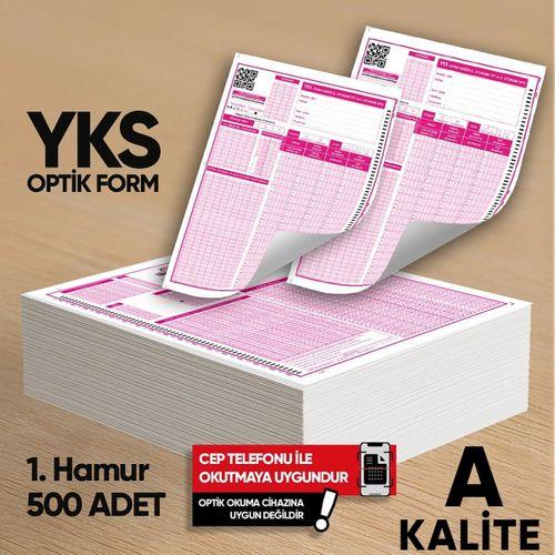 YKS-MSÜ Deneme Sınavları İçin 500 Adet Optik Form