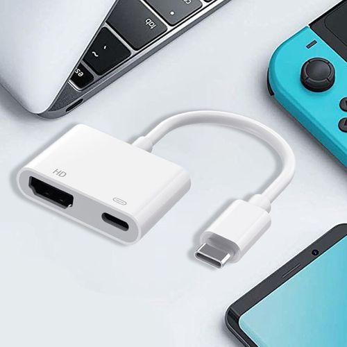 Zore Type-C to Type-C PD100W + HDMI 4K@30Hz 2in1 Adaptör