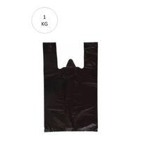 Siyah Atlet Poşet Mini Boy 20x34 cm Takriben 235 Adet 1 Kg