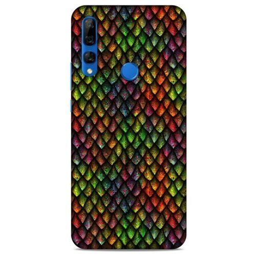 Huawei Y9 Prime 2019 Kılıf Dragons (6) Silikon Kılıf Ejderha Skin Çok Renkli