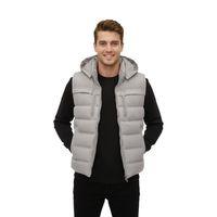 Erkek Kapüşonlu Spor Yelek 4021 BGL-ST04900