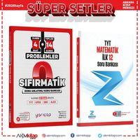 YarıÇap Yayınları TYT Problemler Sıfırmatik ve Zeduva Matematik İlk 12 Soru Bankası Seti 2 Kitap