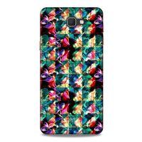Samsung Galaxy J7 Prime Kılıf Kelebek Etkisi (17) Tasarım Kılıf Turkuaz Yeşil