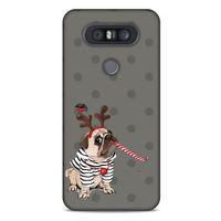 Animax Boynuzlu Pug LG K41S - K51S Kılıf Desenli Silikon