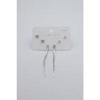 Çoklu Set Küpe - Gümüş