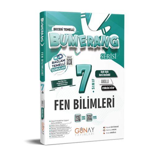 7. Sınıf Fen Bilimleri Etkinlikli Bumerang Serisi Günay Yayınları