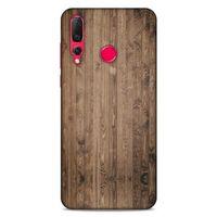 Lopard Huawei P Smart Z Uyumlu Kılıf Wood'X (6) Silikon Kılıf Desenli
