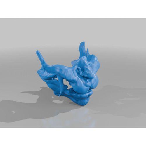 Ejderha Oni Maskesi (Bu ürün Sadece Plastik parçadır - Almadan Önce Soru Sorabilirsiniz)