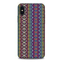 Ethnic Culture (95) Apple iPhone XS Kılıf Silikon Kapak Desenli