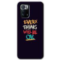 Poco x3 GT Kılıf HD Desen Baskılı Arka Kapak - Everything + Kırılmaz Cam
