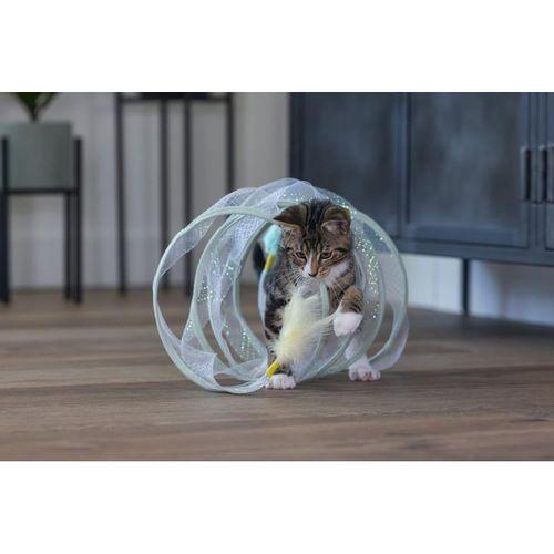 Beeztees Yavru Kedi Tüneli, Spiral Şeklinde, 60x25x25cm