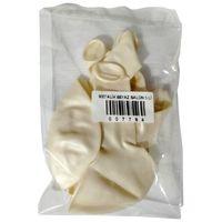 Metalik Beyaz Balon 5 li - 2 paket