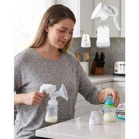 Bpa İçermez Manuel Anne Sütü Pompası Biberon Başlıklı Ergonomik