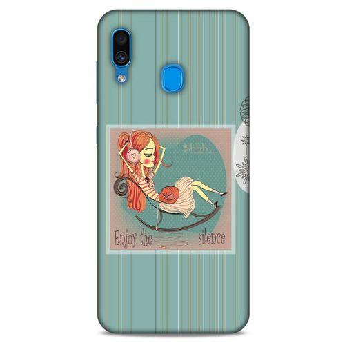 Sokak Modası 63 Samsung Galaxy A30 Kılıf Desenli Silikon