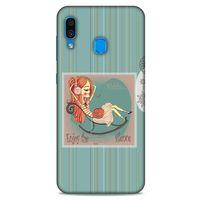 Sokak Modası 63 Samsung Galaxy A30 Kılıf Desenli Silikon