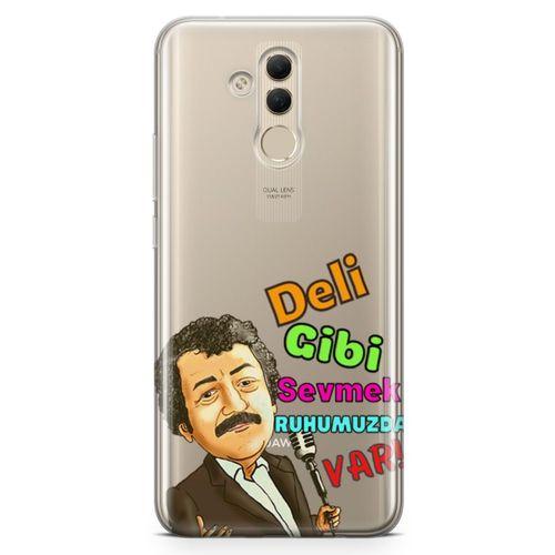 Huawei Mate 20 Lite Kılıf Caps Müslüm Gürses Arka Kapak Koruma Desenli Full Koruyucu