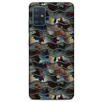 Samsung Galaxy A51 Kılıf Baskılı Özel Seri Taşlı (34) Slim Armor Kılıf