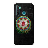 Realme 5 Pro Uyumlu Kılıf Azarbaijan (39) Liquid Crystal Kılıf Amblem