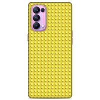 Lopard Oppo Reno 5 Pro 5G Uyumlu Kılıf BloX (6) Silikon Kılıf Sarı