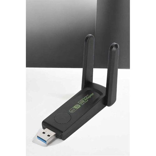 Wifi Alıcı Wifi Adaptörü Usb Girişli 3.0