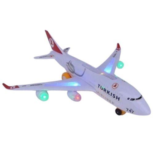 Sesli Işıklı Yerde Gezen THY Uçak - Boing 747