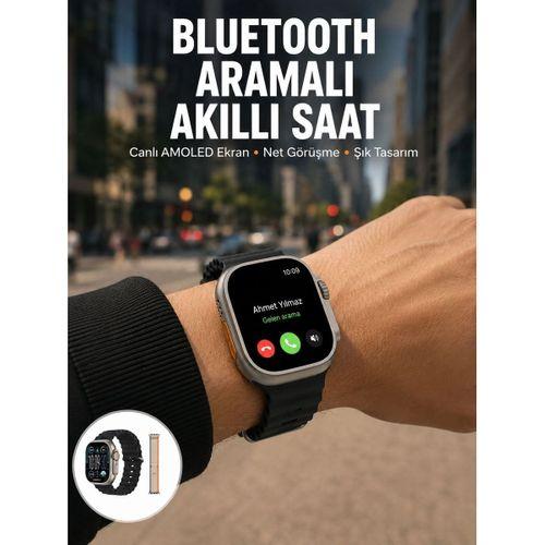 Akıllı Saat Kol Saati Android Ve İos Uyumlu Nabız Ölçer Sesli Asistan Yeni Nesil