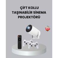 4k Wi-fi 6 Projeksiyon Cihazı – 10.000+ Oyun Desteği, Kablosuz Bağlantı Ve Çoklu Giriş Portları