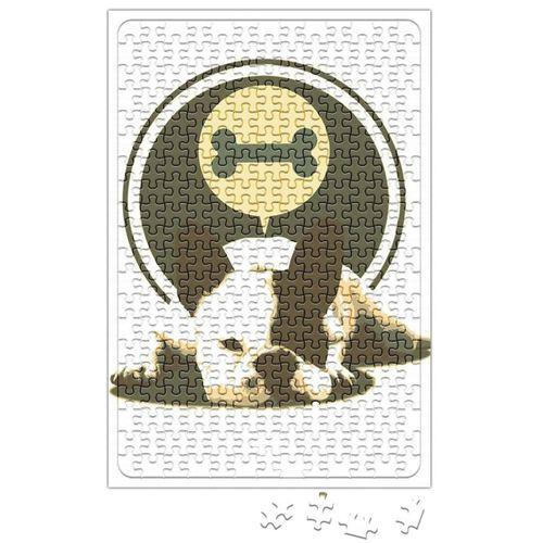 Bulldog Pug Köpek Puzzle 240 Parça Yapboz