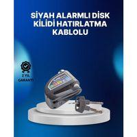 Suya Dayanıklı 110db Alarmlı Çelik Disk Kilidi