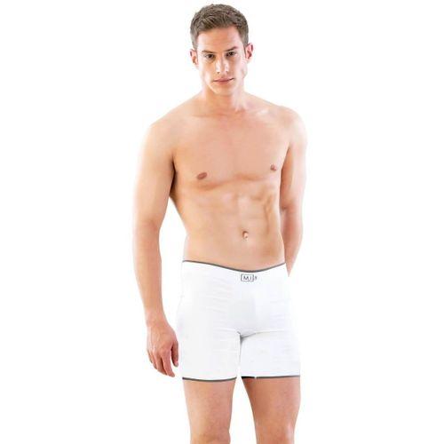 Beyaz  2108 Seamless Uzun Erkek Boxer