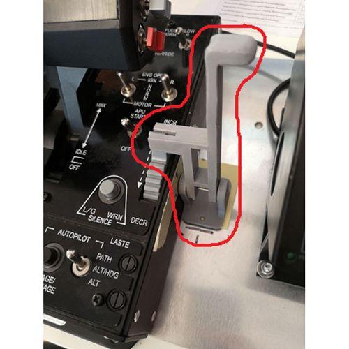 İthrustmaster warthog hotas – küçük eksen kaydırıcısı için daha uzun sap – 5121754