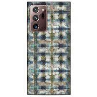 Y.Liva-2021 Özel Seri Kareli Samsung Galaxy Note 20 Ultra Kılıf Silikon Kapak