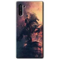 MRCİLETİSİM MRCİLETİSİM Samsung Galaxy Note 10 Kılıf HD Desen Baskılı Arka Kapak + Temperli Cam - Atatürk Portre