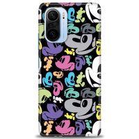 Xiaomi Redmi K40 Kılıf HD Baskılı Kılıf - Renkli Mouse + Tam Ekran Koruyucu