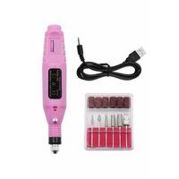 Profesyonel Manikür Pedikür Seti Törpü Makinesi Protez Tırnak Çıkarma