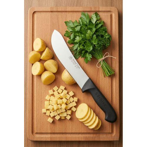 Kasap Bıçağı Deri Yüzme Doğrama Kuşbaşı Kesim Bıçağı Et Kurban Bıçak Sürmene Sürbisa 61119