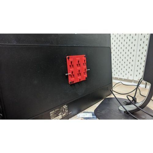IKEA SKADIS VESA Pegboard 100mm Monitör Montajı (Bu ürün Sadece Plastik parçadır - Almadan Önce Soru Sorabilirsiniz)