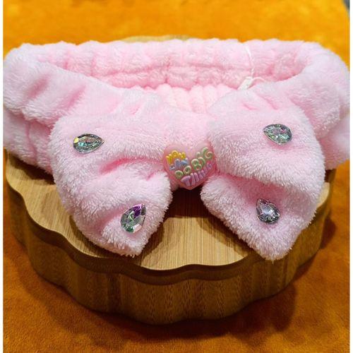 Monalisa Home Lüks Peluşlu Figürlü Saç Bandana