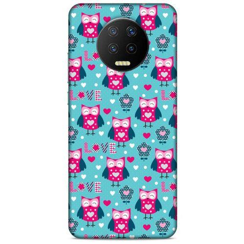 Lopard İnfinix Note 7 Uyumlu Kılıf Baykuşlar (46) Core Armor Kılıf