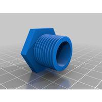 15mm Erkek 4mm Adaptör (Bu ürün Sadece Plastik parçadır - Almadan Önce Soru Sorabilirsiniz)