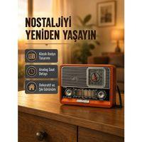 Vintage Radyo – Nostaljik Tasarım Ve Modern Teknoloji Bir Arada