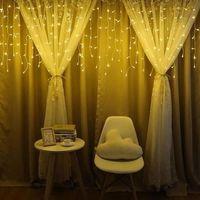 8 Fonksiyonlu 16 Saçaklı Perde Led 3 X 1 (günışığı)