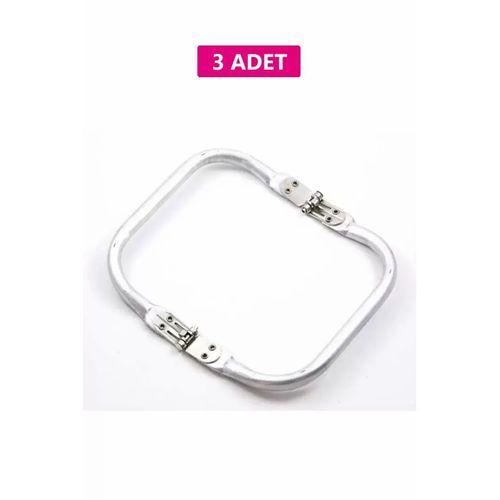 Gizli Metal Çanta Bursu – 3 Adet - 14 cm - Metal Çanta Aparatı Çanta Aksesuarı